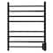 Kingston Brass Templeton Wall Mount Hardwired or Plug-In Towel Warmer, Black TWW3624MB - alternate 6